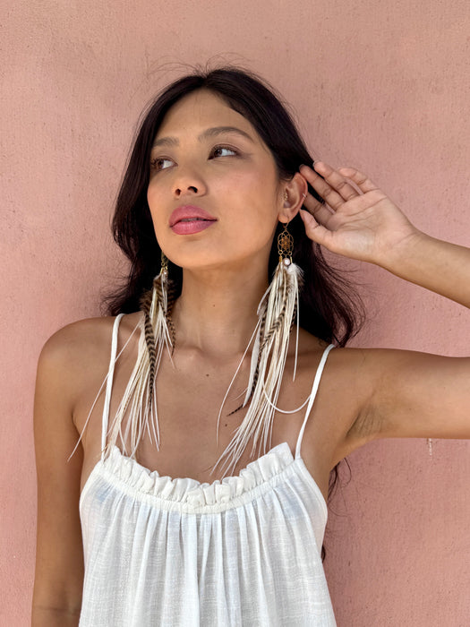 Mandala Fly Earring