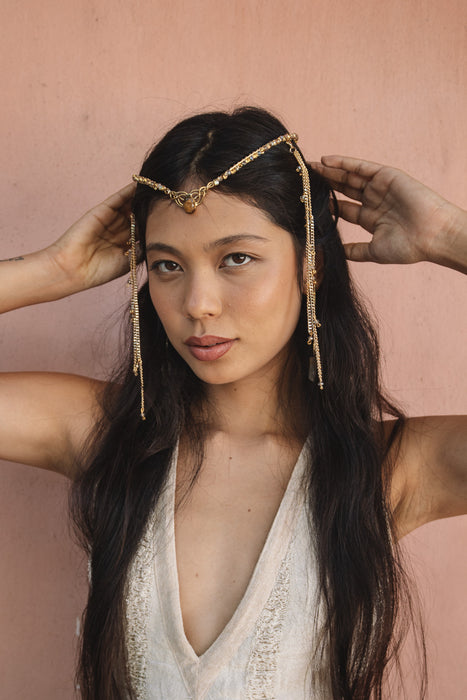 Headpiece Olho de Tigre