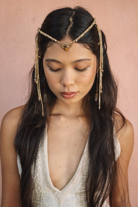 Headpiece Olho de Tigre