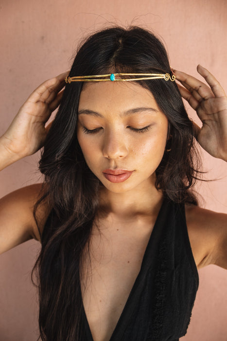 Headpiece e colar Vibes