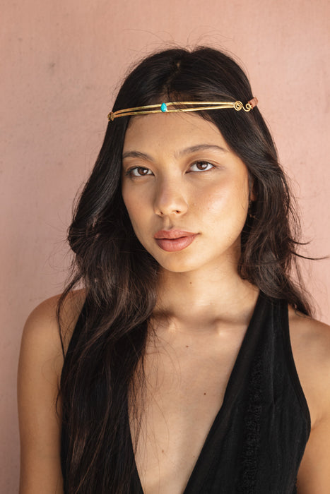Headpiece e colar Vibes