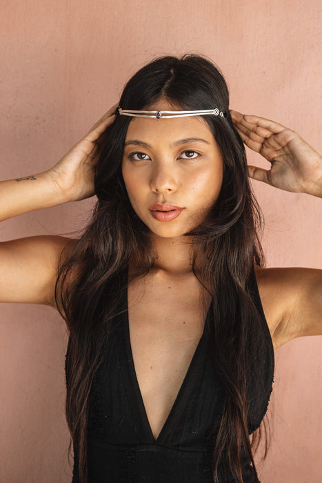 Headpiece e colar Vibes