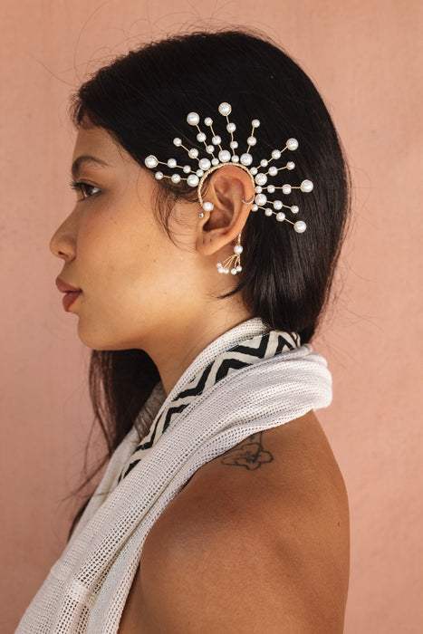 Earcuff Pérolas