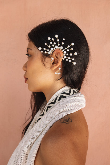 Earcuff Pérolas