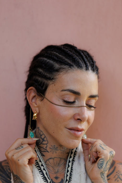 Facechain dourado