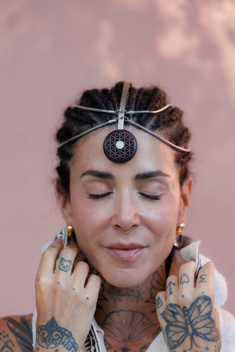 Headpiece flor da vida