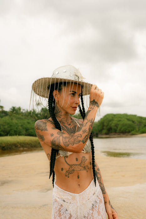 Chapéu Country Prata